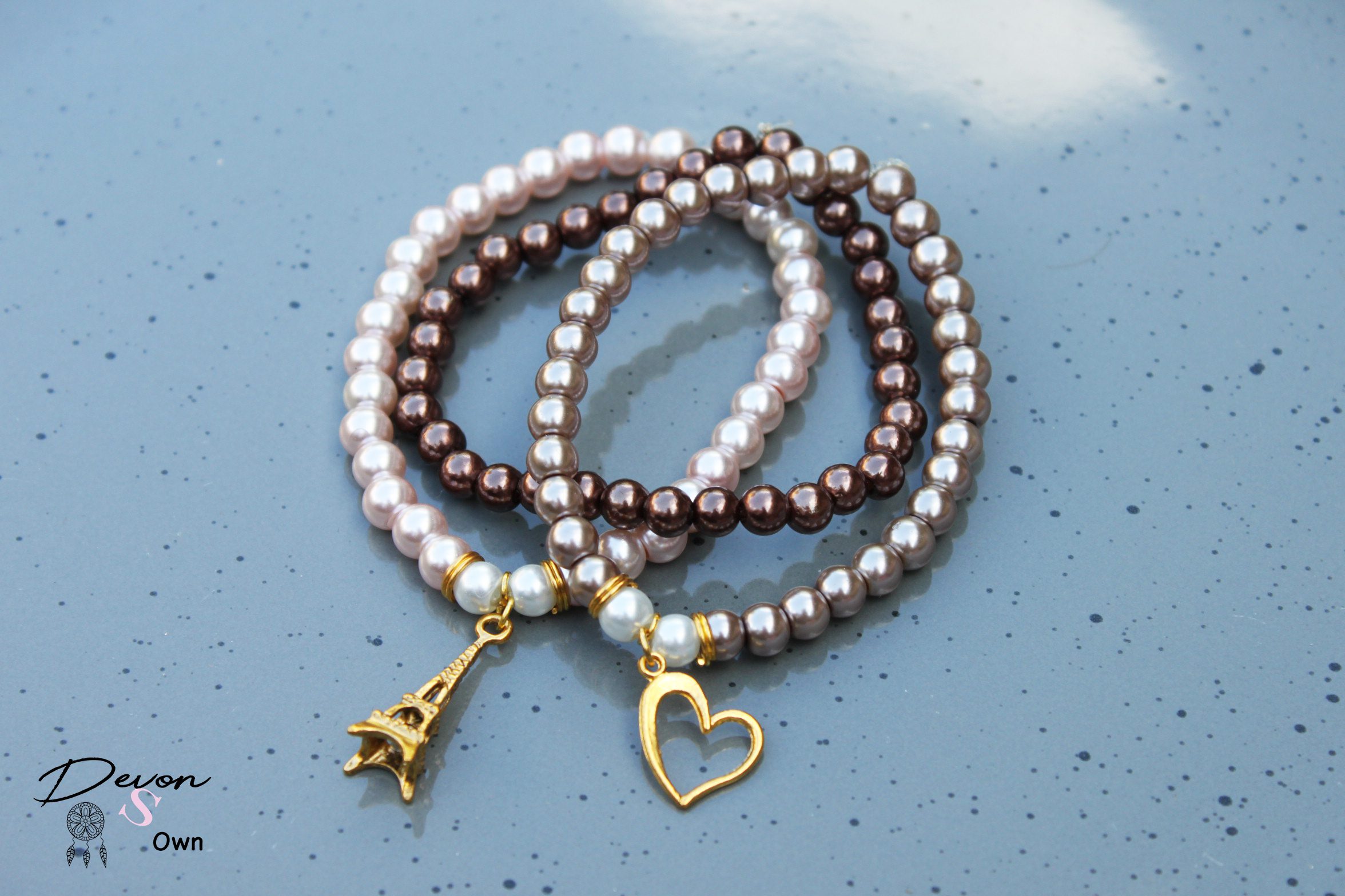 Bruine set armband — Devon's Own